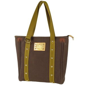 Louis Vuitton Cabas Handbag Tote Bag Antigua Blanc White